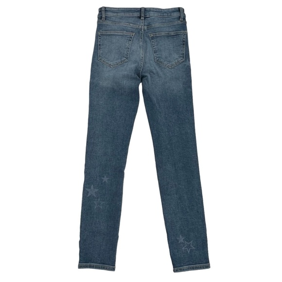 NWT Lovers And Friends Ricky Low Rise Skinny Star Denim Jeans Size 24 Women’s - Picture 3 of 11